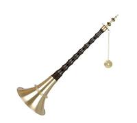 Suona Folk Con Asta In Alluminio Ebano Suona Folk Grande (Color : 28.2 long)