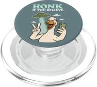 Suona il clacson se credi a Funny Goose UFO Alien Design PopSockets PopGrip per MagSafe
