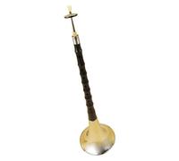 Suona, Suona For Beginners Black Sandalwood Suona Set For Beginners Chinese Traditional Ethnic Suona Horn With Reed Suona Instrument(B Flat)