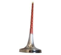Suona, Suona For Beginners Folded Edge Bowl Rosewood Pole Professional Playing Suona Musical Instrument Adult Traditional Suona Horn Suona Instrument(G major)