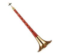 Suona Suona For Beginners Handmade Sandalwood Pole Suona Horn For Adult Beginners Chinese Ethnic Suona With Accessories Suona Instrument(G Major)