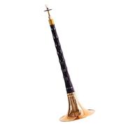 Suona, Suona For Beginners High-end Ebony Suona Adult Beginner Chinese Traditional Ethnic Suona Horn With Accessories Suona Instrument(F minor)