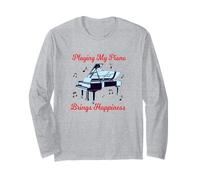 Suonare Il Mio Pianoforte Porta Felicità Maglia a Manica