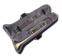 Suonare Il Trombone Contralto In Oro Laccato In Chiave Si Bemolle E Fa Strumento In Ottone Per Banda Professionale Per Principianti