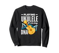 Suonare l'ukulele È nel Mio Dna Musicista Felpa