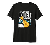 Suonare l'ukulele È nel Mio Dna Musicista Maglietta Premium