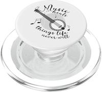 Suonatore di banjo String-Instrument, detti divertenti Banjo PopSockets PopGrip per MagSafe