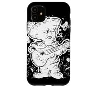 Suonatore di ukulele Lezioni di musica grafica Custodia per iPhone 11