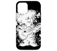 Suonatore di ukulele Lezioni di musica grafica Custodia per iPhone 12/12 Pro