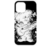 Suonatore di ukulele Lezioni di musica grafica Custodia per iPhone 12 Pro Max