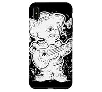 Suonatore di ukulele Lezioni di musica grafica Custodia per iPhone XS Max