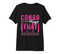 Suonatrice di Conga Mom The Idol The Myth Percussion Conga Player Maglietta Premium