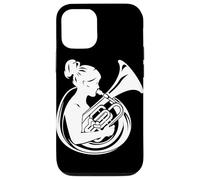 Suonatrice di tuba orchestra banda militare Custodia per iPhone 12/12 Pro
