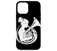 Suonatrice di tuba orchestra banda militare Custodia per iPhone 12 mini