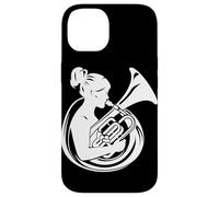 Suonatrice di tuba orchestra banda militare Custodia per iPhone 14