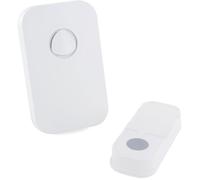 Suoneria - CHACON - Wireless a batteria - 120 m - Bianco