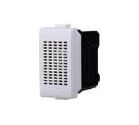 Suoneria Elettrica 220V 6A, Compatibile con Supporto Bticino Matix, Colore Bianco