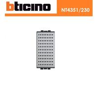 SUONERIA IN BRONZO 230V BTICINO LIVING TECH NT4351/230 GRIGIO