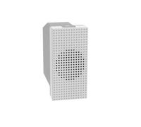 Suoneria in bronzo Bticino MatixGo 12V 1 modulo bianco - JW4351V12