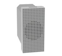 Suoneria in bronzo Bticino MatixGO 230V 1 modulo grigio JG4351V230