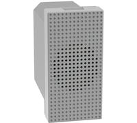 Suoneria in bronzo Bticino MatixGO 230V 1 modulo grigio JG4351V230