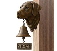 Suoneria per Apertura Porta - Canina Benvenuto Sonaglio Porta | Decorazione Parete Resina a Tema Animale Sonoro per Interno Esterno Casa Ingresso Eventi Apertura Attività