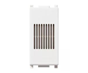 Suoneria/ronzatore ad incasso Vimar Plana 230V 22.3x49x41.5mm bianco - 14373.SR