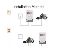 Suoneria telefonica supplementare flash acustica e visivo per telefono casa