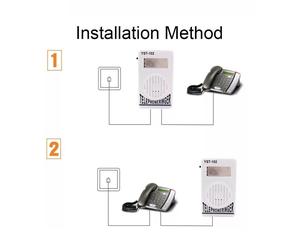 Suoneria telefonica supplementare flash acustica e visivo per telefono casa