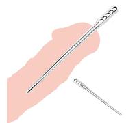 Suoni uretrali - Plug per pene in acciaio inox con scala digitale. dilatatore uretrale lucidato per stimolazione e piacere maschile. giocattolo intimo discreto (20.1 mm diametro)