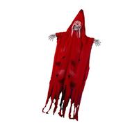 Suono animatronico realistico Attivato Pendente Specter Puntelli di Scena Decorazione di Halloween Per Casa Invasore Yard Display Animatronic Skeleton Puntelli di Scena