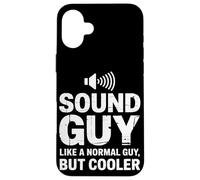 Suono Guy come un ragazzo normale Ingegnere audio Custodia per iPhone 16 Plus