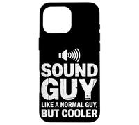 Suono Guy come un ragazzo normale Ingegnere audio Custodia per iPhone 16 Pro Max
