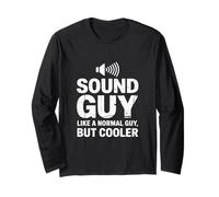 Suono Guy come un ragazzo normale Ingegnere audio Maglia a Manica