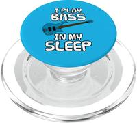 Suono il basso nel sonno, bassista chitarrista divertente PopSockets PopGrip per MagSafe