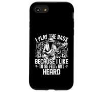 Suono il Basso perché mi piace essere sentito non ascoltato Bass Custodia per iPhone SE (2020) / 7/8