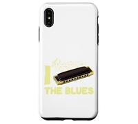 Suono Il Blues Suonatore Di Armonica Musicista Custodia per iPhone XS Max