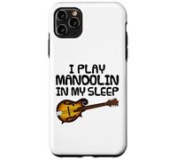 Suono il mandolino nel sonno, musicista folk divertente Custodia per iPhone 11 Pro Max