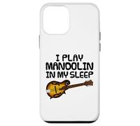 Suono il mandolino nel sonno, musicista folk divertente Custodia per iPhone 12 mini