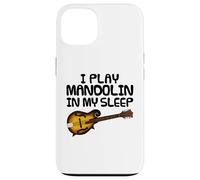 Suono il mandolino nel sonno, musicista folk divertente Custodia per iPhone 13