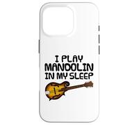 Suono il mandolino nel sonno, musicista folk divertente Custodia per iPhone 16 Pro