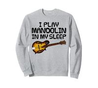 Suono il mandolino nel sonno, musicista folk divertente Felpa