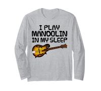 Suono il mandolino nel sonno, musicista folk divertente Maglia a Manica