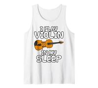 Suono il violino nel sonno, violinista musicista divertente Canotta