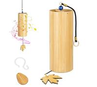 Suono in bambù, scacciapensieri yoga, strumenti curativi per il suono di profondità, campane per la meditazione e le emozioni lenitive