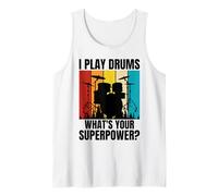 Suono la Batteria Qual è Il Tuo superpotere? Canotta