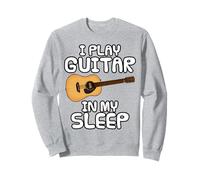 Suono la chitarra nel sonno, chitarrista acustico divertente Felpa