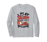 Suono la Chitarra perché Non Mi Piace perché Sono Bravo Maglia a Manica