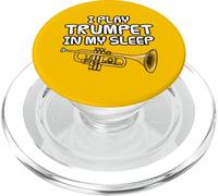 Suono la tromba nel sonno, musicista divertente PopSockets PopGrip per MagSafe