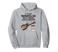 Suono Meglio Il mandolino Quando Sono caffeinato Felpa con Cappuccio